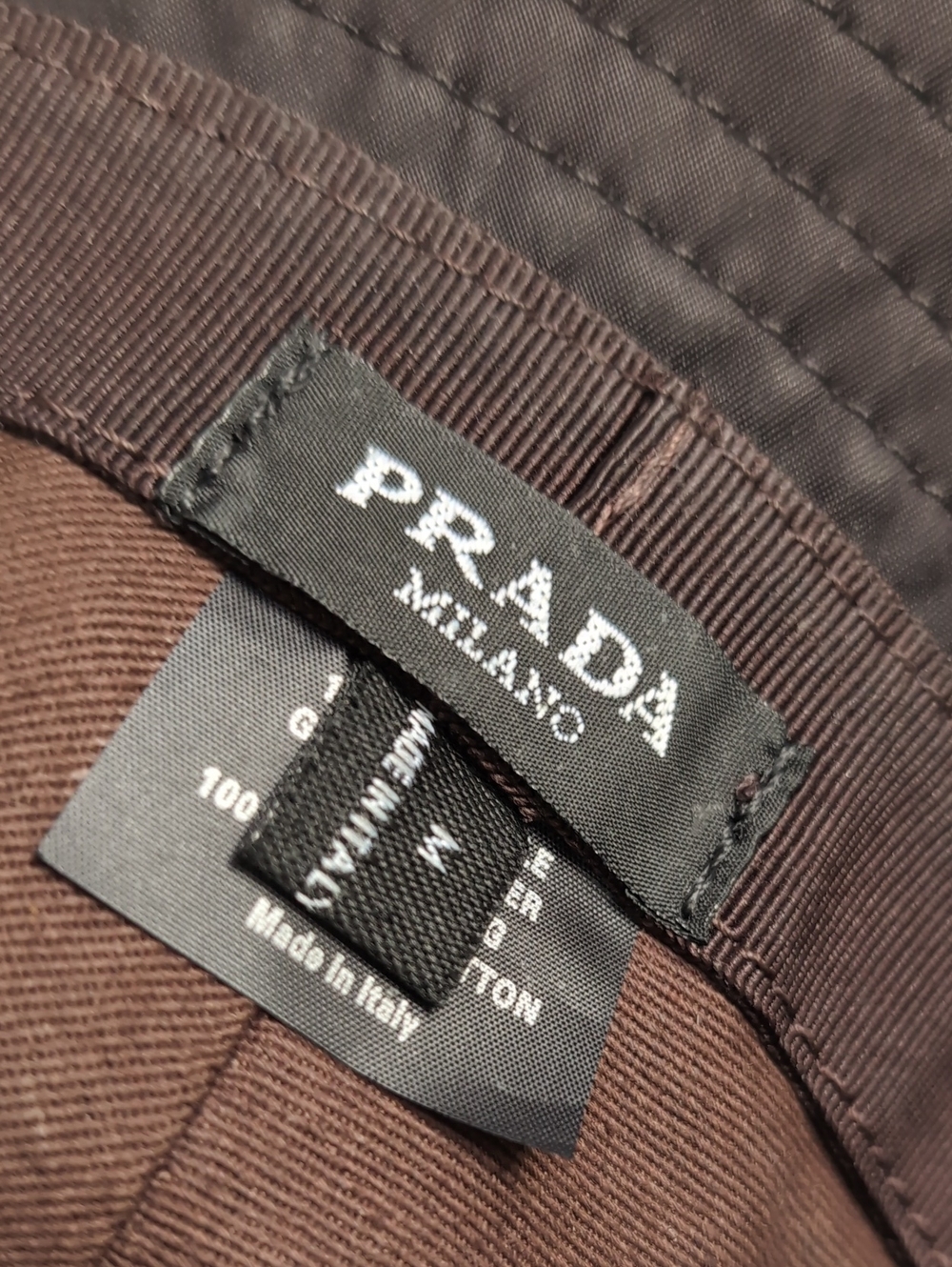 Prada Re-Nylon Bucket Hat Black Medium - Picture 12 of 15